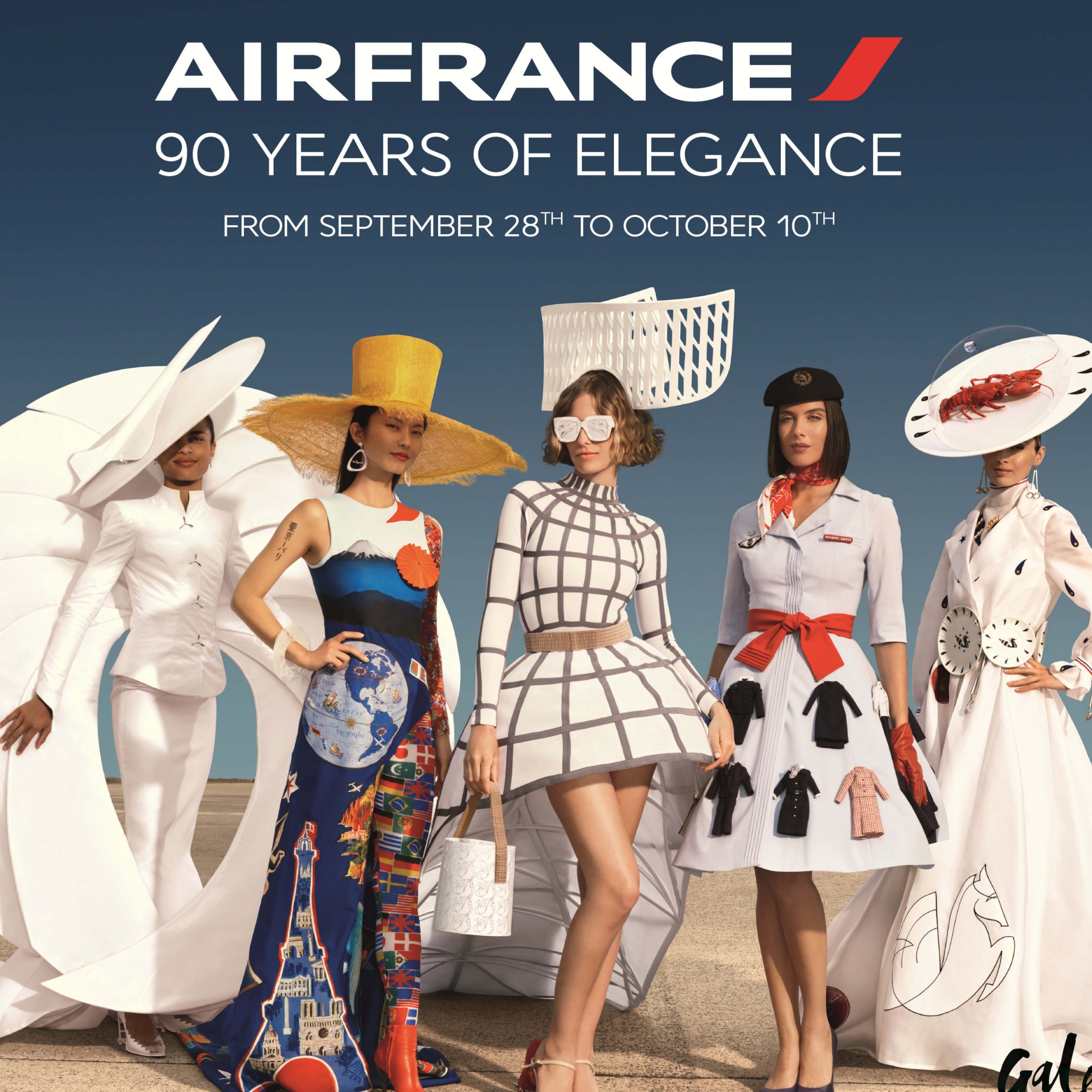 法国航空庆祝90年优雅之旅