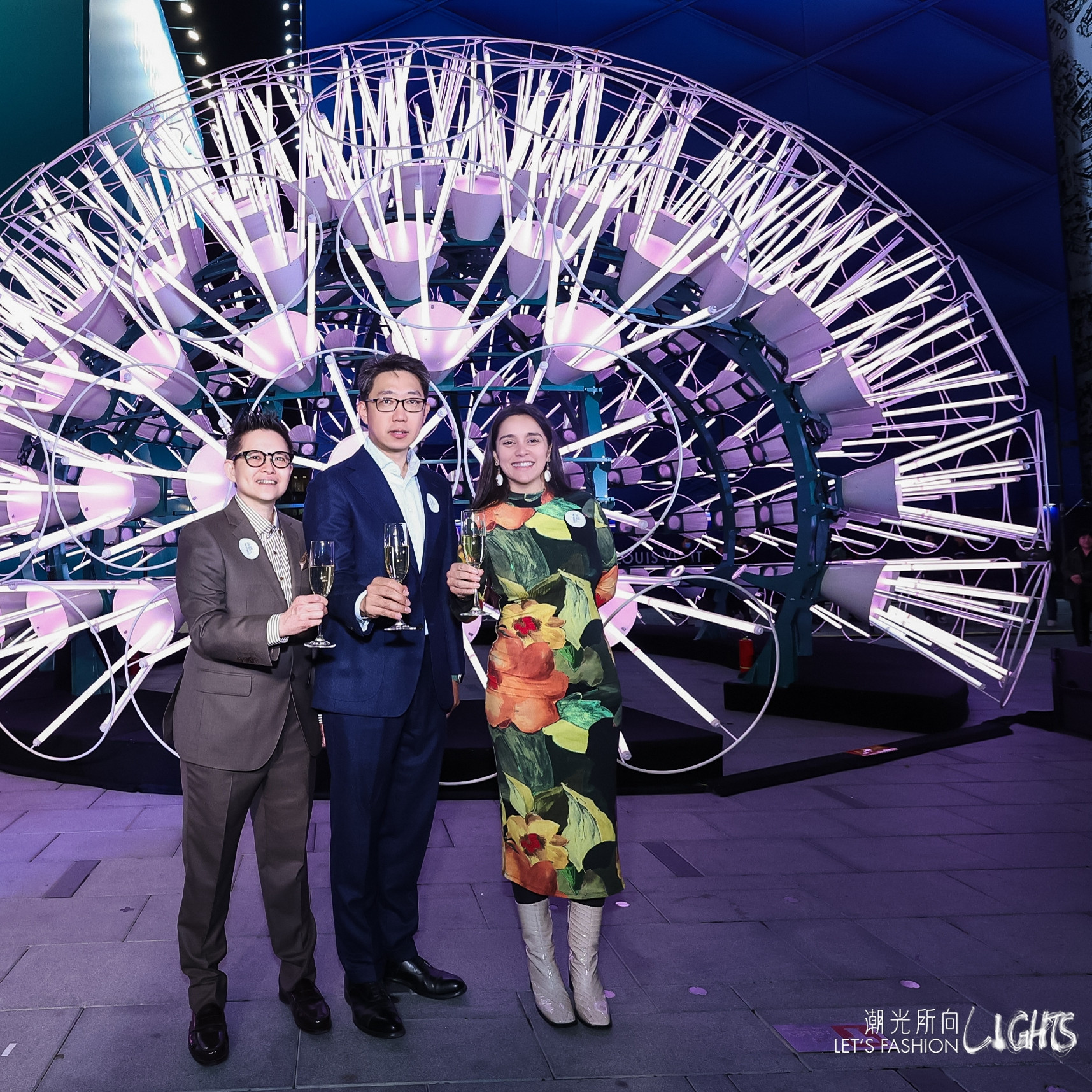 潮光所向 Let's Fashion Lights 三里屯太古里2024灯光节耀亮城市文化新篇章
