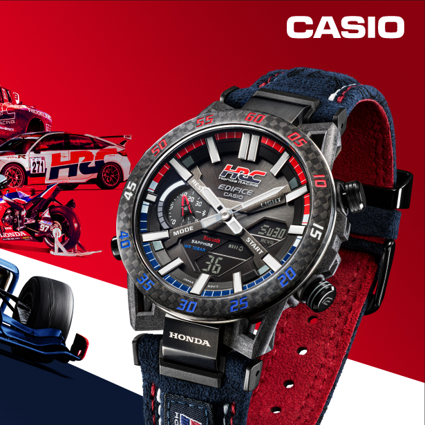 腕上的速度与激情！CASIO EDIFICE | HONDA HRC全新联名发布！