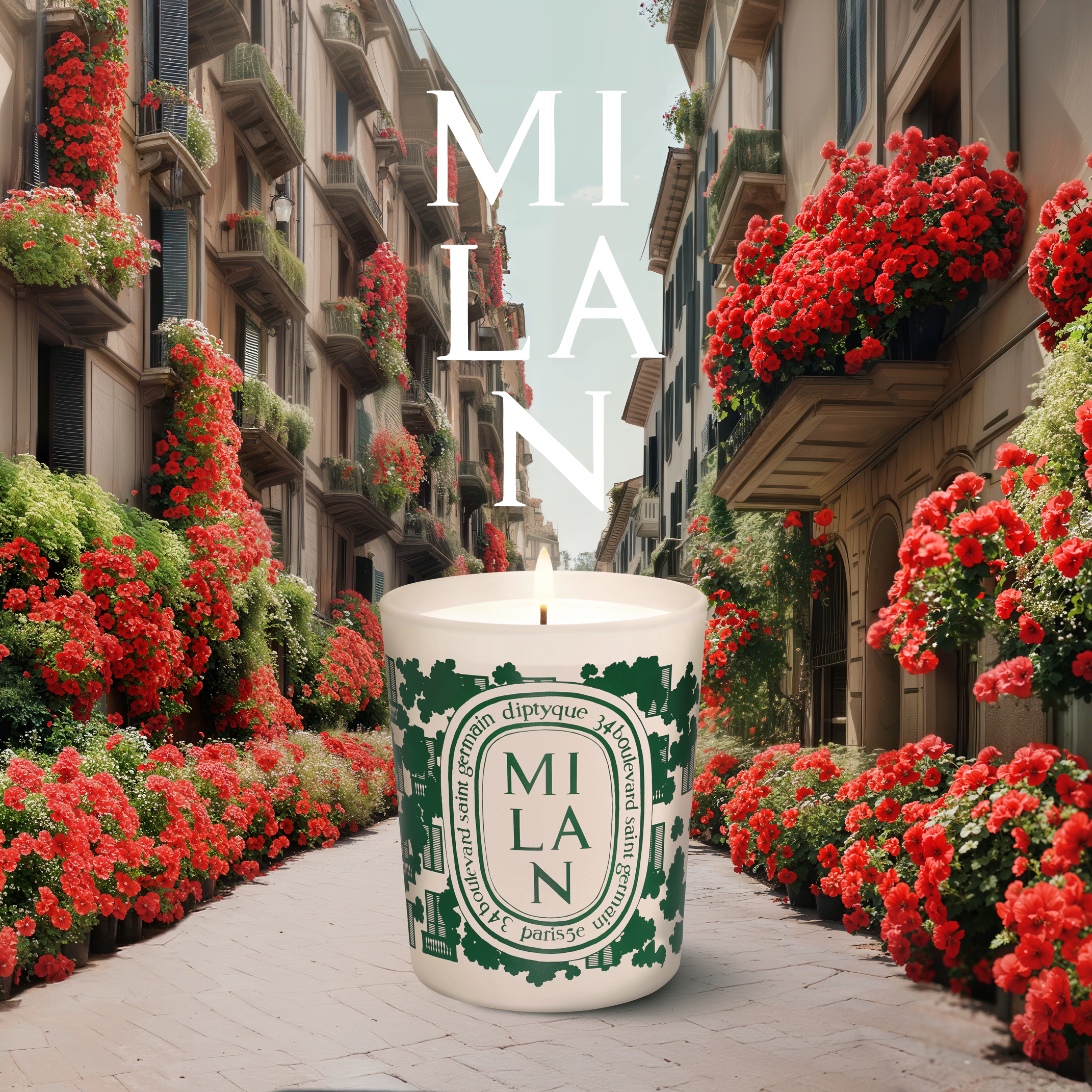 DIPTYQUE城市限定系列香氛蜡烛下一站 — 米兰
